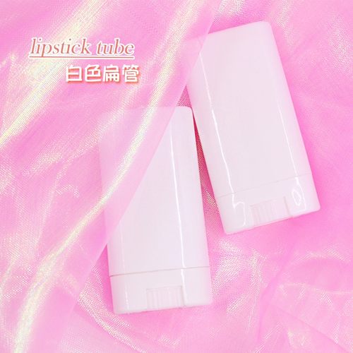 15g紫草透明扁形唇膏管容量