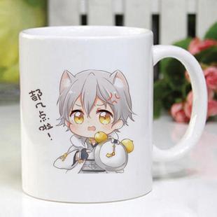 刀剑乱舞周边水杯陶瓷杯子创意生日礼物动漫同款马克杯加州清光