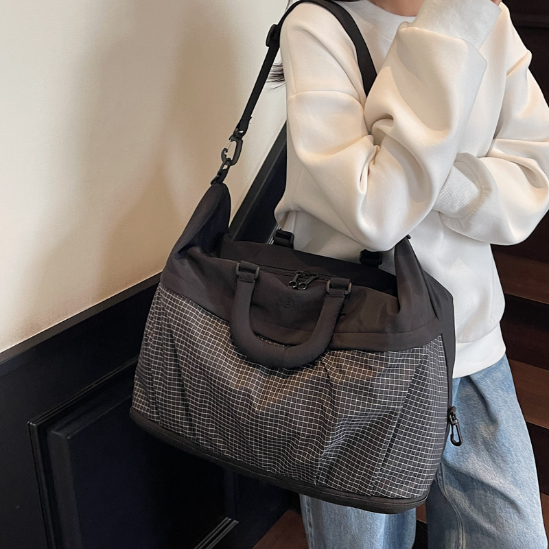 2025新款轻便旅行包女大容量手提包时尚健身包短途出差单肩行李包,箱包皮具/热销女包/男包,旅行袋,淘宝优惠券,粉丝福利购,淘宝优惠卷