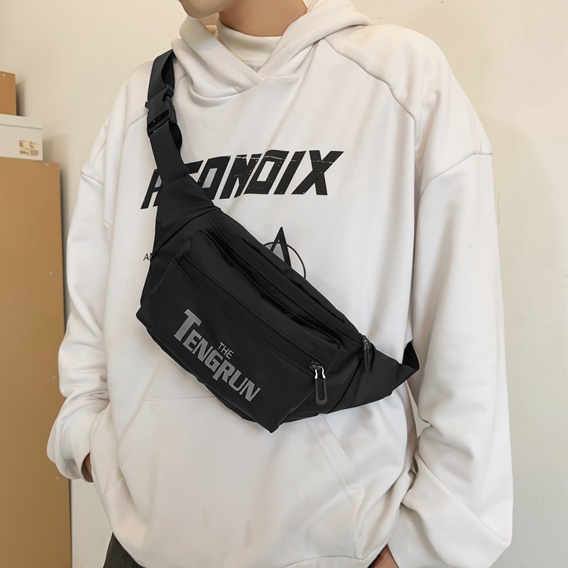 胸包男ins潮牌运动款小挎包男士斜挎包休闲简约日系个性时尚腰包,箱包皮具/热销女包/男包,胸包,淘宝优惠券,粉丝福利购,淘宝优惠卷