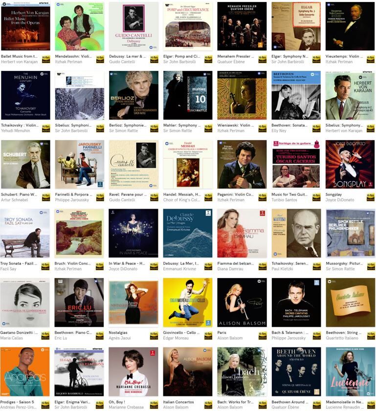 古典专辑数字音源代購