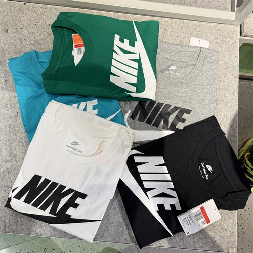 Nike耐克短袖男女装2025夏季新款透气运动服纯棉情侣T恤 AR5005
