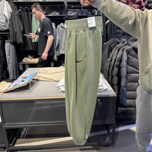 酷动城Nike耐克 女子 宽松 加绒休闲运动长裤 DQ5888-386