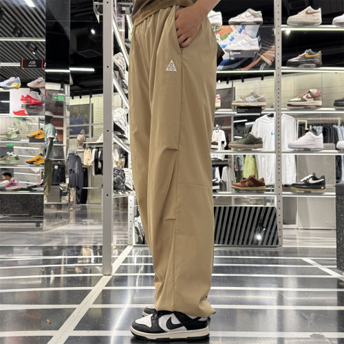 耐克Nike ACG女长裤户外机能遮阳褶皱可束脚宽松运动裤FV7320-010