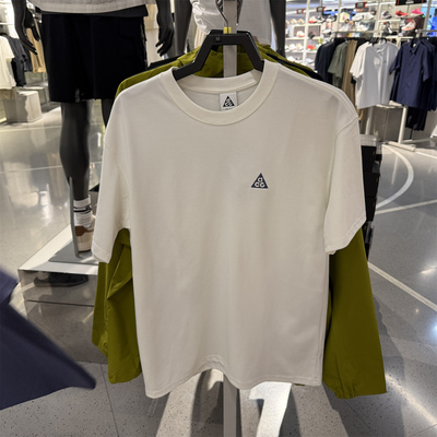 专柜耐克NIKE男户外刺绣acg印花卡通背标圆领短袖T恤 IH8660-133