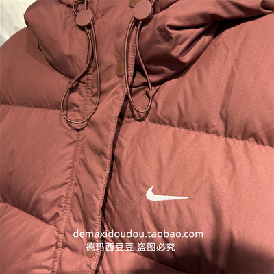 Nike/耐克正品新款女士复古保暖休闲羽绒服FZ5929-218