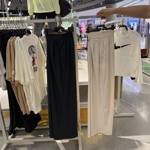 Nike耐克24.7系列女子速干高腰阔腿长裤秋季运动裤轻便舒适HQ0236