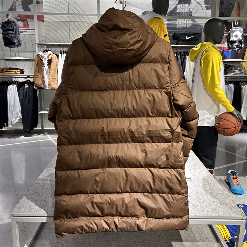 NIKE耐克男中长款休闲运动羽绒服