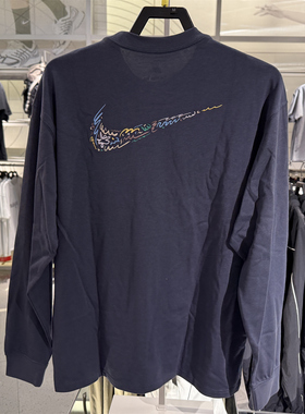 NIKE耐克男子NSW TEE LS M90 LBR CRFT运动休闲长袖T恤HQ8166-437
