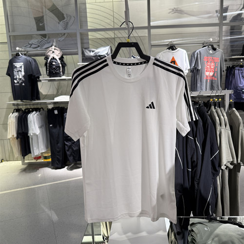 专柜正品adidas阿迪达斯男速干综训跑步圆领短袖T恤IB8151 IB8150