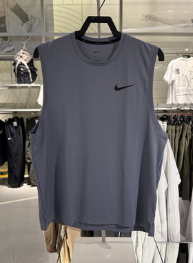 Nike/耐克正品PRO DRI-FIT男子夏季运动跑步透气训练背心 CZ1185