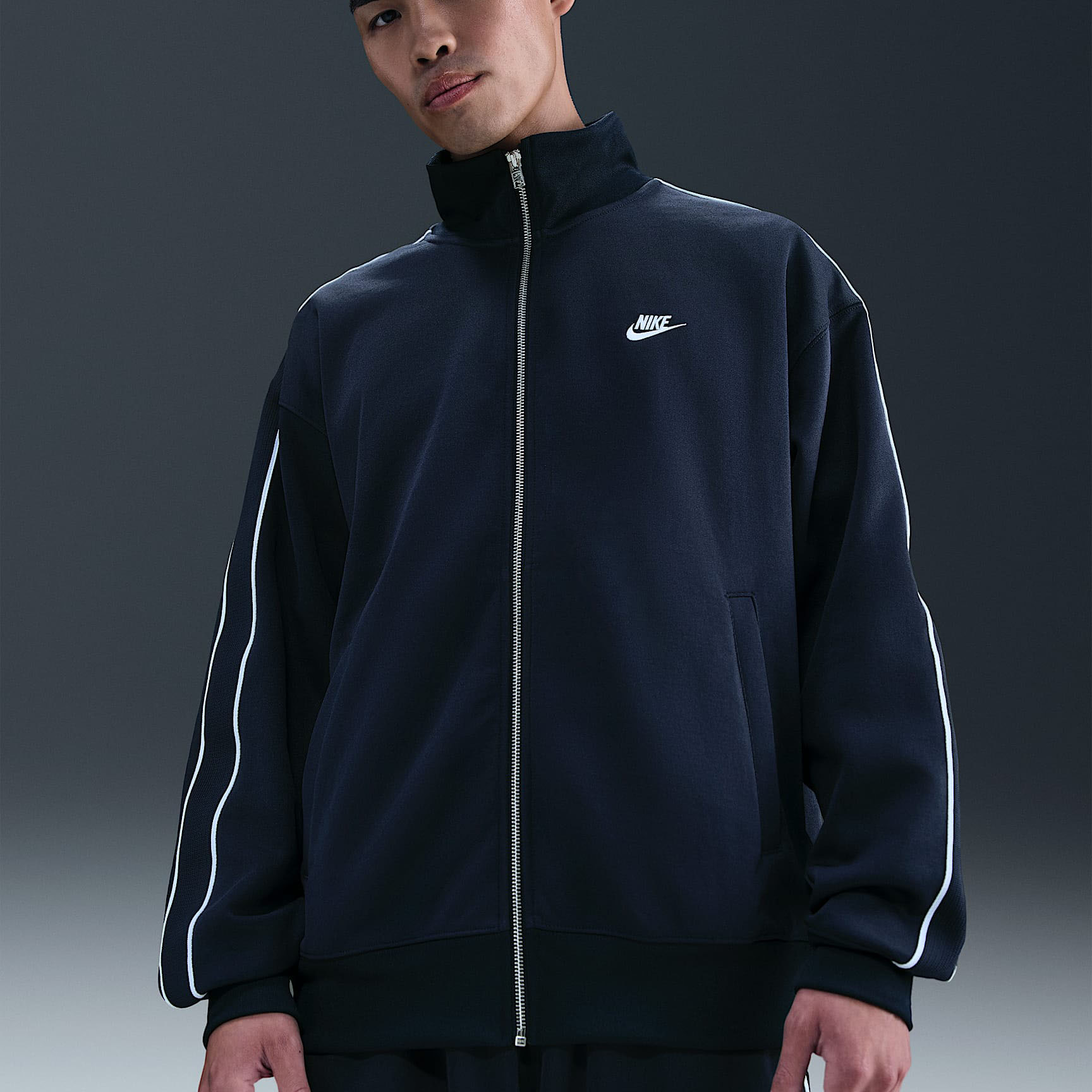 Nike耐克男装2025冬季新款KNIT OS TRACK JACKET梭织夹克HV1418