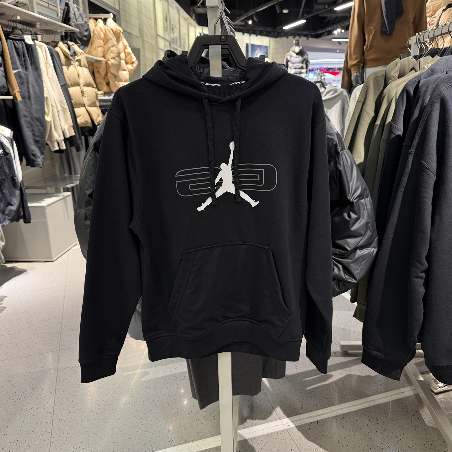 NIKE耐克男子SPRT CSVR FLC运动休闲套头衫卫衣HQ8695-010