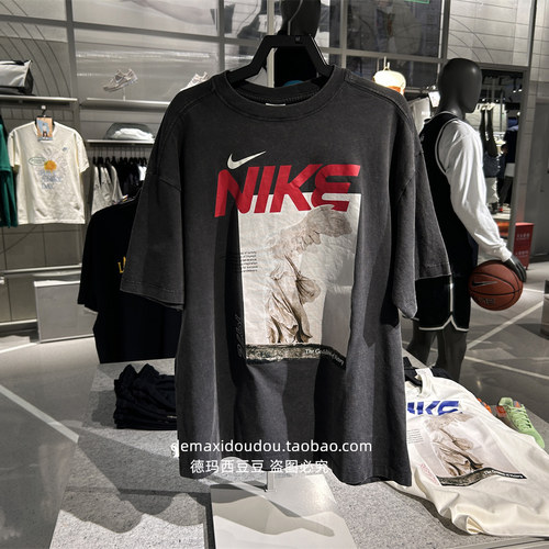 专柜正品NIKE耐克女子AS W NSW SS TEE LBR OS GCEL运动T恤HF6292