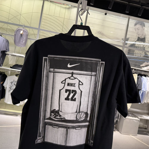 Nike/耐克正品夏季男士透气复古运动篮球休闲短袖T恤 II0692-010