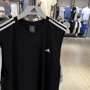 adidas阿迪达斯男子2025夏秋速干凉爽篮球运动背心KE5906 KE5907