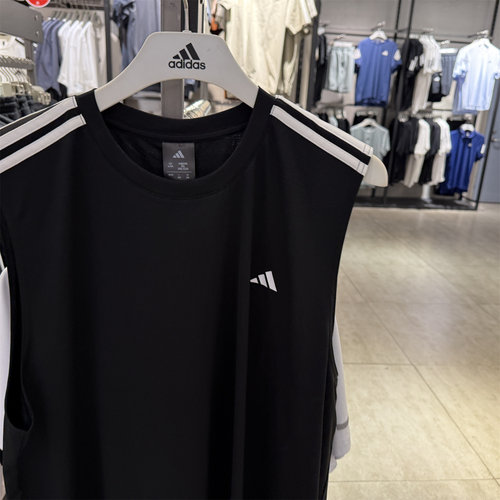 adidas阿迪达斯男子2025夏秋速干凉爽篮球运动背心KE5906 KE5907