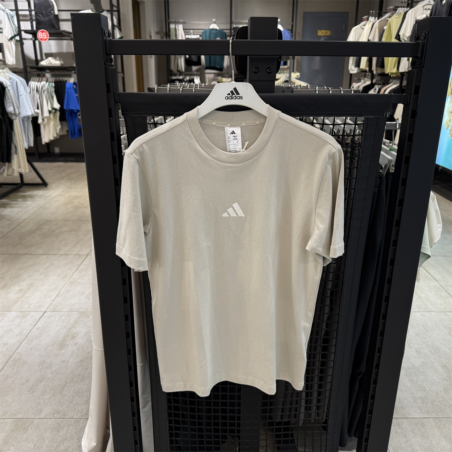 正品阿迪达斯adidas男装夏季轻运动易用系休闲纯棉短袖T恤 JD1779