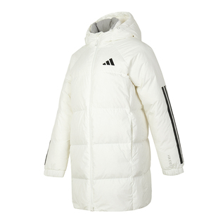 Adidas阿迪达斯新款女子中长款羽绒服保暖羽绒外套 JG3855 JG3856