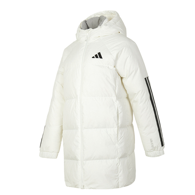 Adidas阿迪达斯新款女子中长款羽绒服保暖羽绒外套 JG3855 JG3856