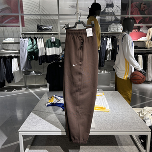 Nike/耐克秋冬季新款休闲宽松大码加绒针织男子运动长裤DX1365