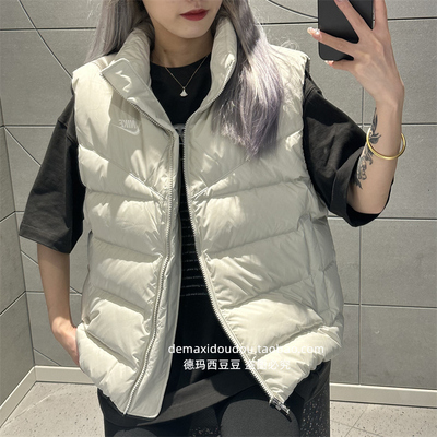 专柜正品Nike耐克THERMA-FIT女保暖休闲运动加厚羽绒马甲 FZ1104