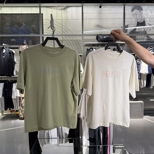 nike耐克女子25夏季新款字母印花logo短袖T恤II0446-047-397-441