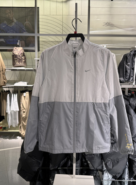 专柜正品Nike耐克新款男女大童运动拼接梭织夹克外套 IB5591-012