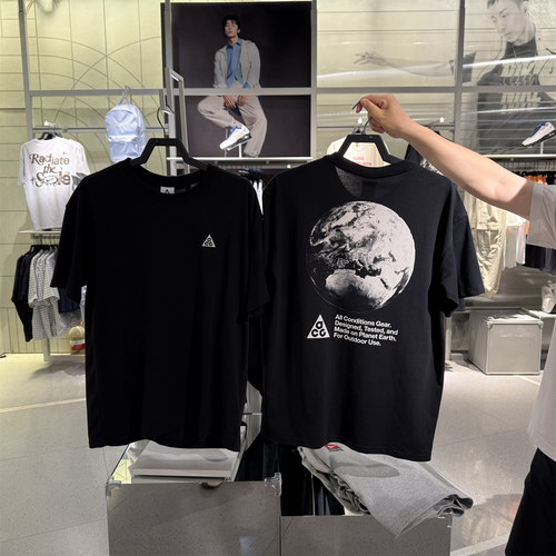 正品耐克NIKE男ACG DRI-FIT夏季速干宽松半袖户外短袖T恤 IH1289