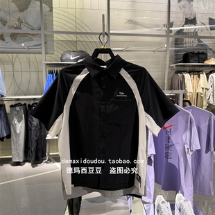 专柜正品 FIT男子速干梭织短袖 衬衫 HJ2959 Nike耐克SB滑板系列DRI
