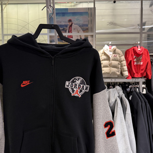 Nike耐克2026春季新款男子棒球风休闲运动夹克外套IO9824-010