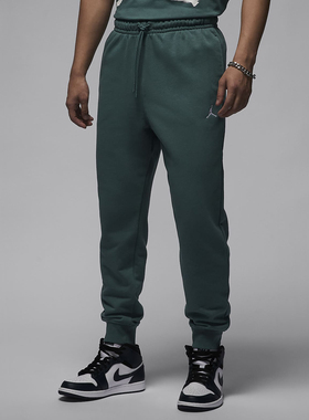 AIR JORDAN 男子春秋运动休闲起绒保暖收口束脚长裤 FV7280-366