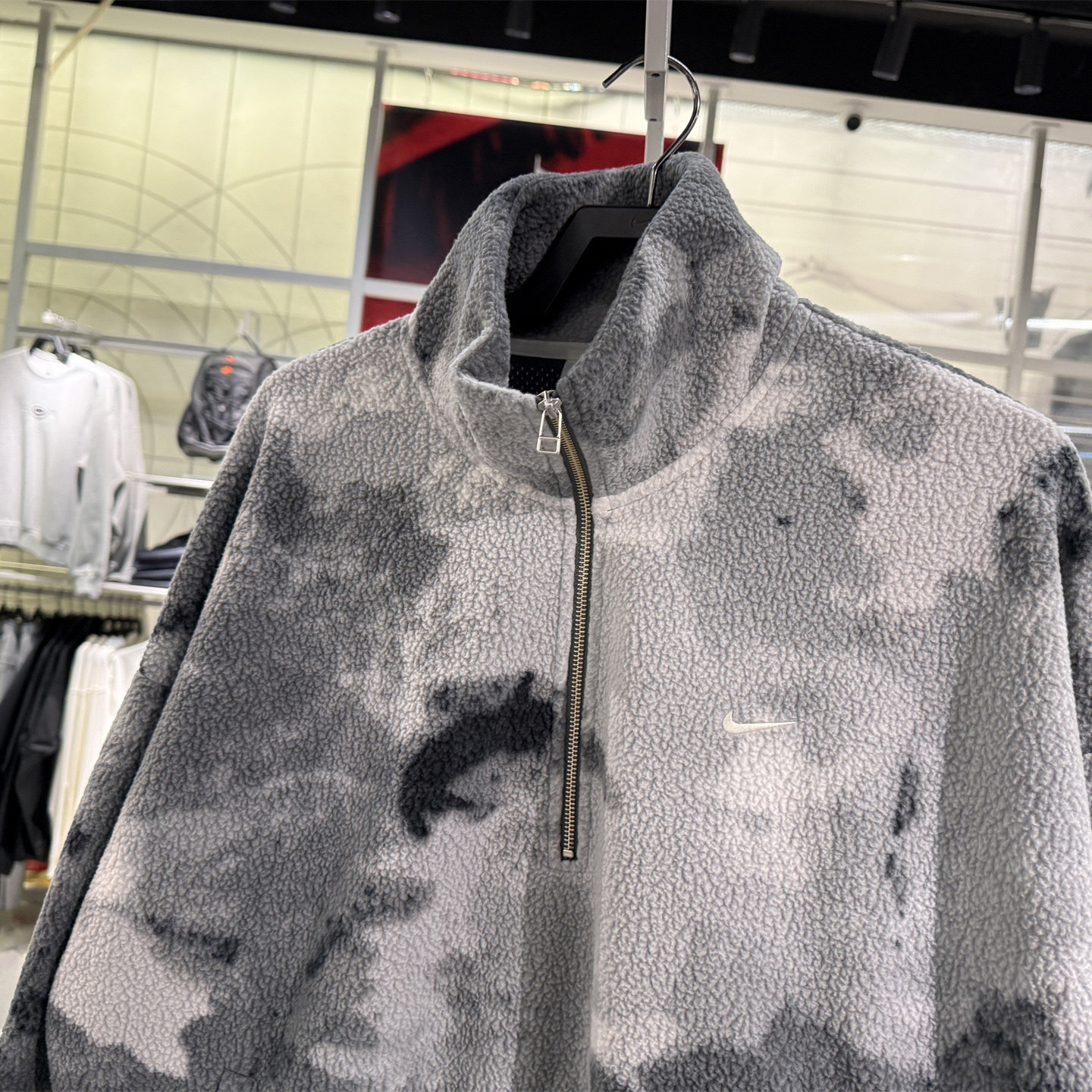 NIKE耐克男子SHERPA HZ NAOS运动健身夹克外套HV3542-068