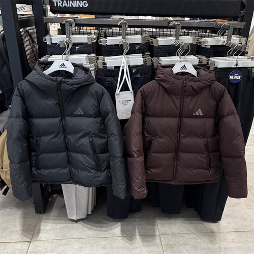 阿迪达斯W PUFF DOWN JKT 女子保暖休闲夹克JV6190 JV6192 JV6191