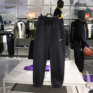 正品代购 Nike/耐克 女子 冬新款高腰加绒宽松运动长裤 DQ5888