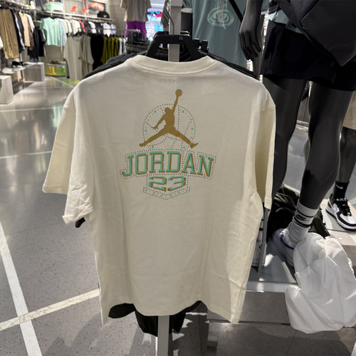 专柜Jordan耐克男子新款休闲透气后背印花短袖运动T恤IM3354-047