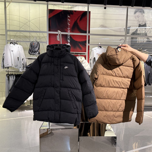耐克NIKE男子THERMA-FIT冬新款宽松防泼水保暖羽绒服外套 IB2974