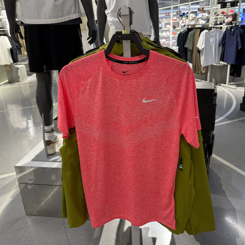NIKE耐克短袖男子2025夏新款运动休闲健身跑步圆领速干T恤 HV5204