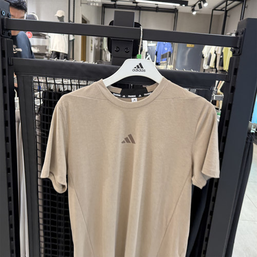 adidas阿迪达斯男子速干运动训练健身短袖圆领T恤 JX1169 JX3289