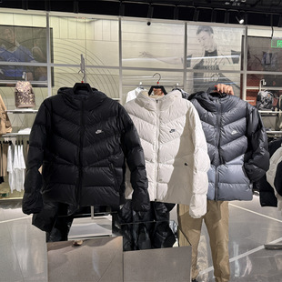 NIKE耐克男子750+蓬松度羽绒服夹克冬季新款宽松防泼水 HQ7791