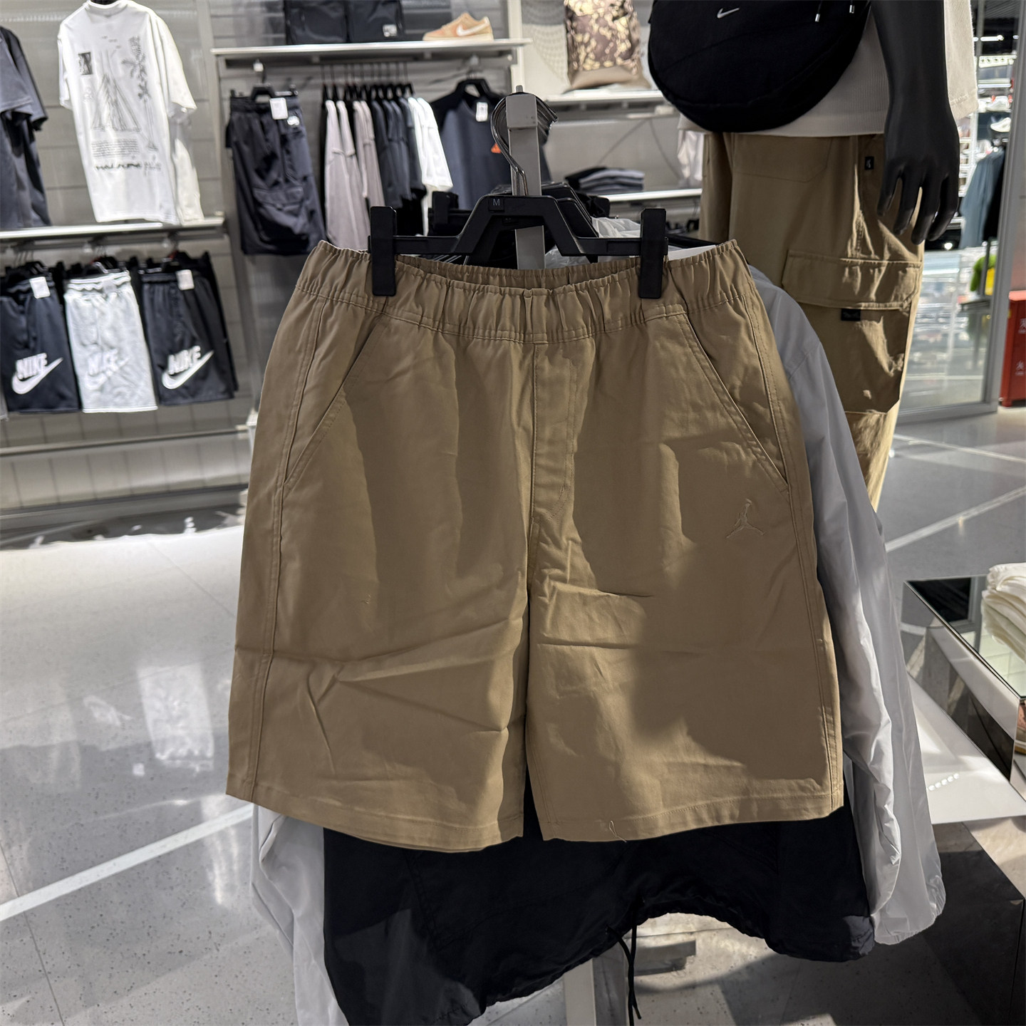 NIKE耐克短裤男夏季Jordan运动裤AJ飞人刺绣工装五分裤HF9336-257图片