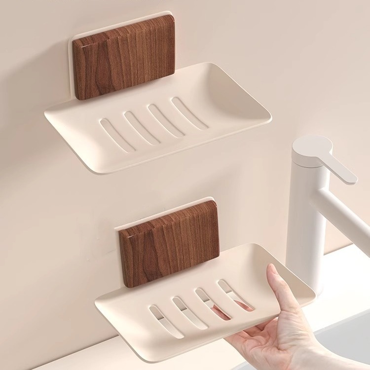 美拉德肥皂盒免打孔壁挂