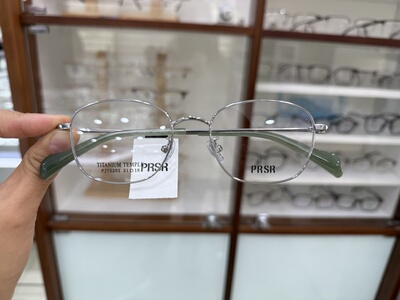 新款帕莎PJ75201眼镜框PRSR金属方形框男女近视可配镜片防蓝光