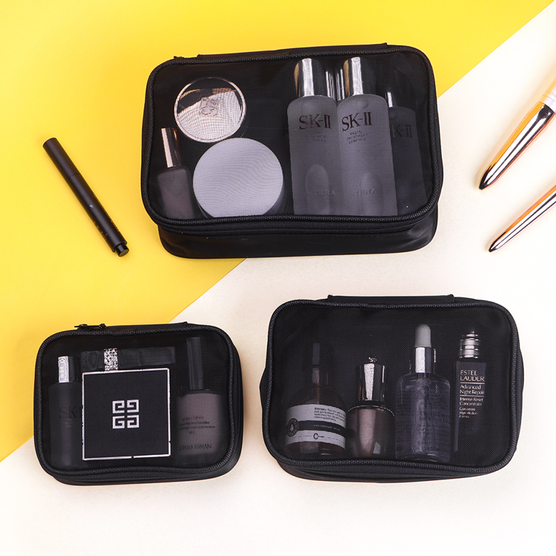 CoderLad网纱收纳旅行化妆包小号