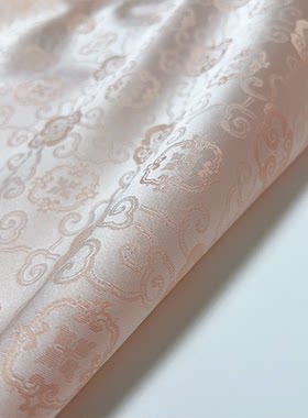汉提花布料新中式服装外套
