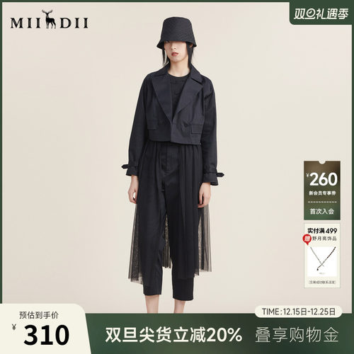 2022短款风衣谜底时尚