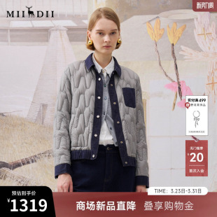 谜底两面穿羽绒服2025冬季 百搭双色超柔超轻蓬松女254MY1461 新品