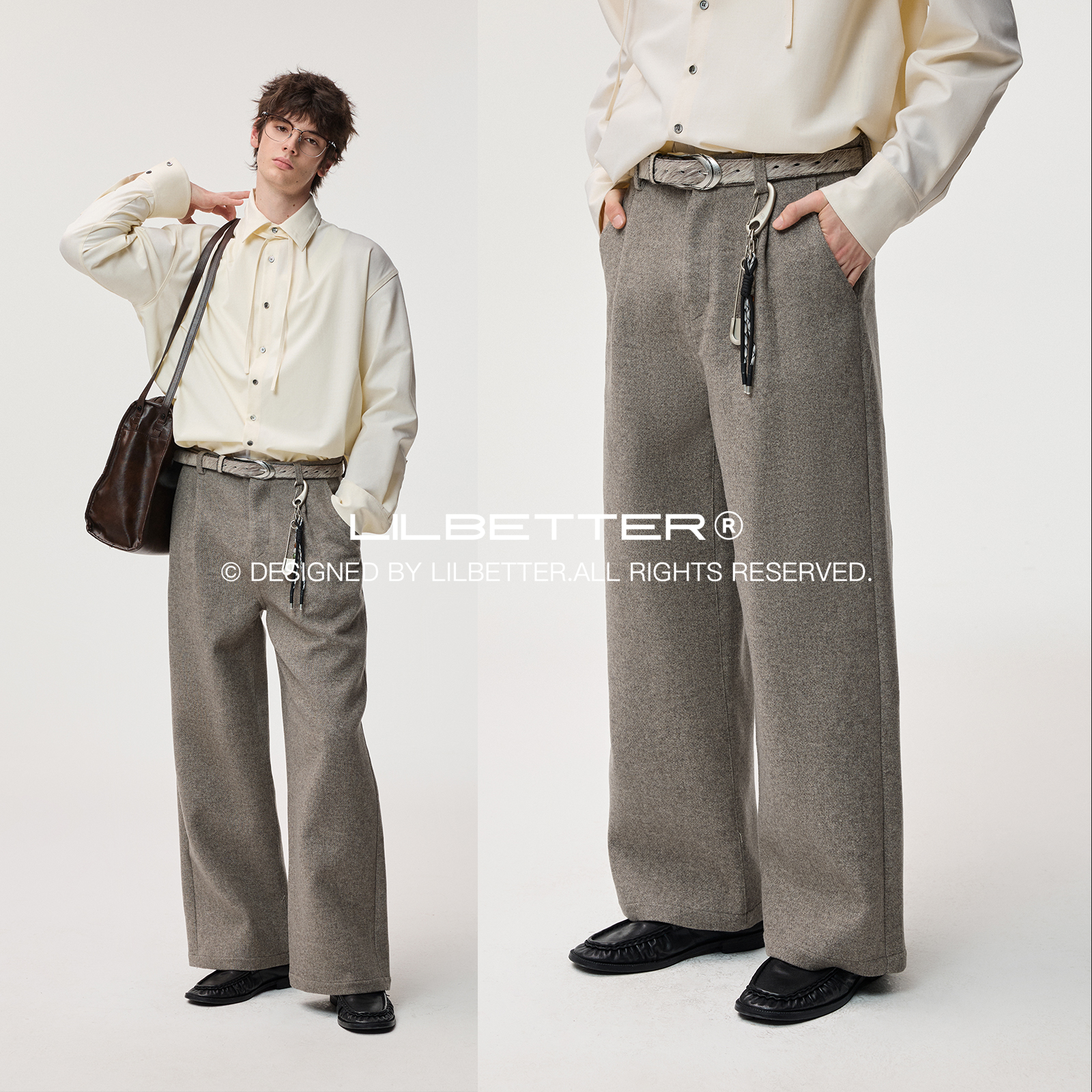 Lilbetter长裤直筒休闲裤