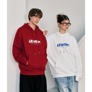 上衣 380g重磅卫衣男秋秋连帽情侣外套美式 Lilbetter 明星同款