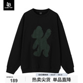 衣服cityboy日系男装 春秋上衣圆领外套LB Lilbetter卫衣男2024新款